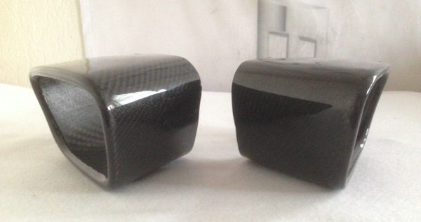 Carbon Fiber Performance exhaust tips for tail pipes for BMW X5 F15 / X6 F16 M Sport