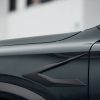 Carbon fibre front wing / fender vent frame diffuser for Cupra Formentor