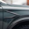 Carbon fibre front wing / fender vent frame diffuser for Cupra Formentor