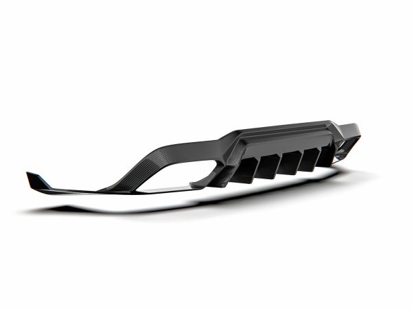 Carbon fibre rear bumper diffuser valance for Cupra Formentor SE