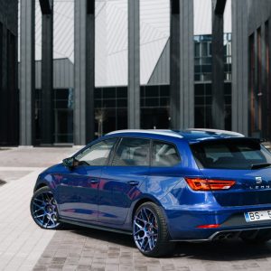 Rear Bumper Side Splitters flaps for Seat Leon 3 5F ABS Matt