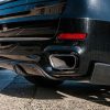 Rear bumper Carbon fiber side flaps for BMW X5 F15 2014-2018