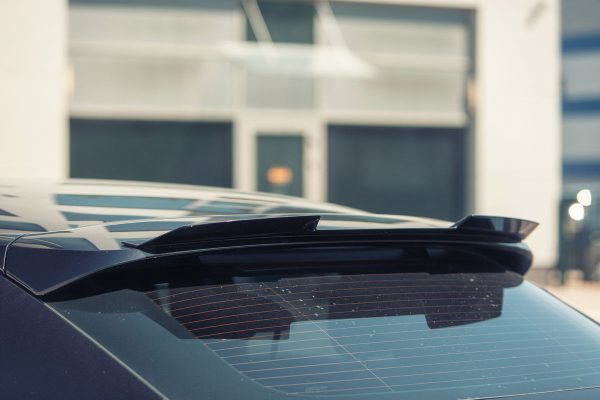 Rear roof spoiler wing for Cayenne Coupe Black Gloss