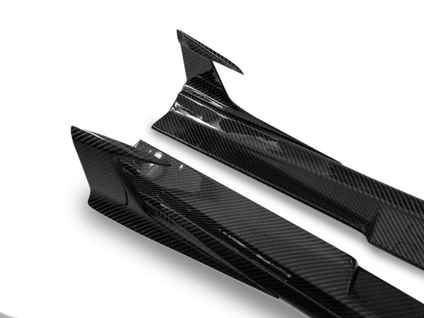 Carbon Fiber sideskirt diffusers splitter for Mercedes AMG GT 4 Door Coupe X290