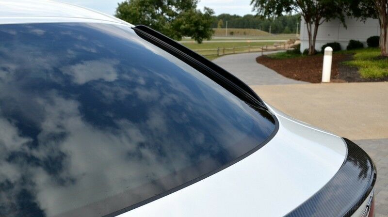 Black gloss Rear Window Fins for BMW X6 F16 / X6M F86