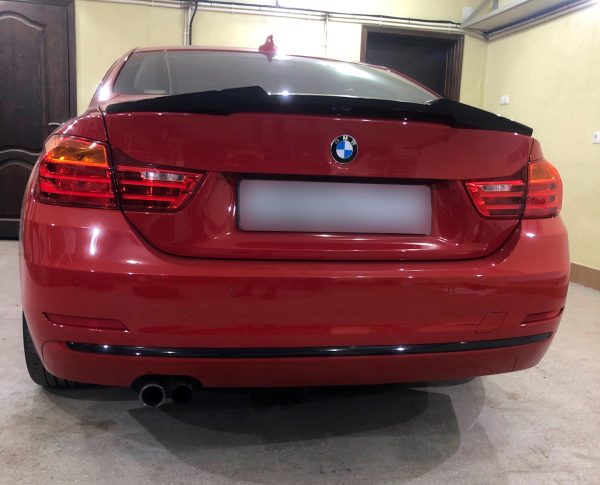 Black Gloss M4 CSL Design Trunk boot spoiler for BMW 4 F32 F33