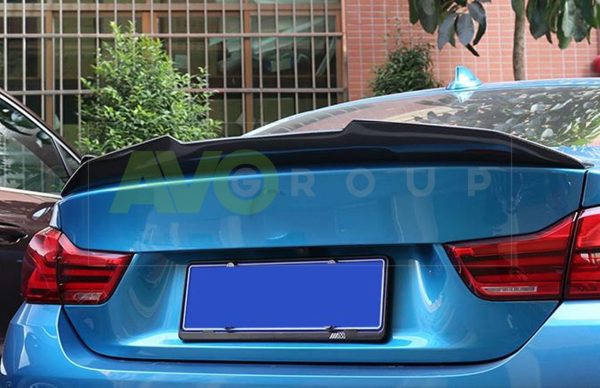 Black Gloss M4 Ducktail CSL Trunk boot spoiler for BMW 4 F33