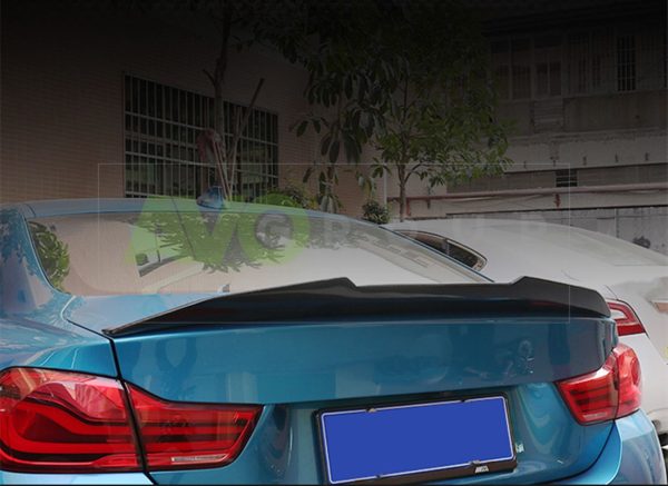 Black Gloss M4 Ducktail CSL Trunk boot spoiler for BMW 4 F33