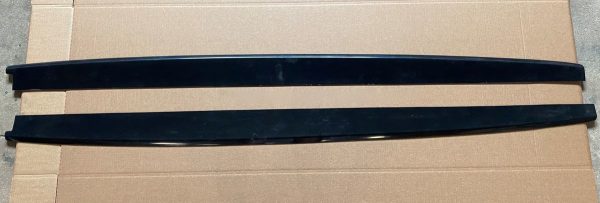 Black gloss sideskirt diffusers splitter for Honda Accord MK7 02-08 Type S