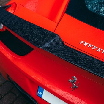 CARBON Performance Aero trunk Spoiler boot extension for Ferrari 458