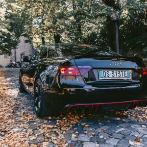 CARBON Rear trunk lip spoiler wing for Audi A5 S5 RS5 8T Coupe