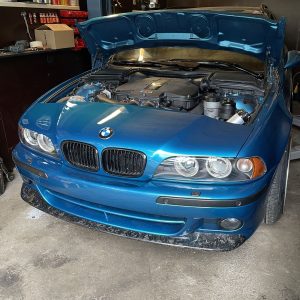 CSL Forged Carbon Splitter For BMW E39 Front Bumper M Sport / M5
