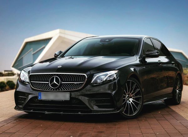Carbon Front Bumper Splitter for MB E W213 / S213 / C238 / A238 AMG