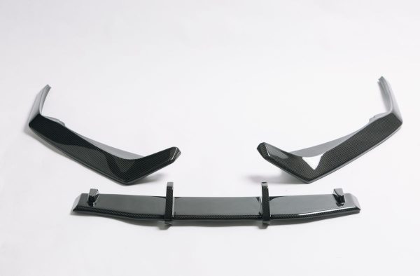 Carbon fiber splitter for front bumper Audi RS6 C8 5G 2019-2023