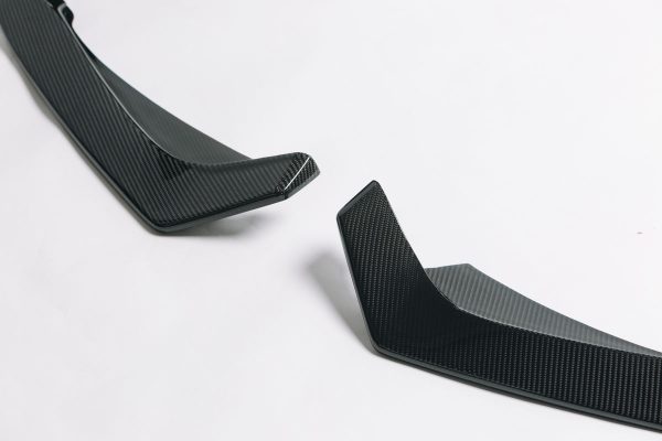Carbon fiber splitter for front bumper Audi RS6 C8 5G 2019-2023