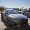 Carbon fiber splitter for front bumper Audi RS7 4K8 C8