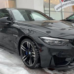 Carbon fiber splitter for front bumper BMW M3 F80 / M4 F82 / F83