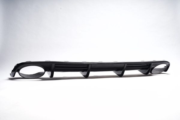 Carbon fibre rear bumper diffuser valance for Audi RS6 C7 4G 13-18