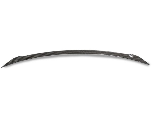 Carbon rear trunk lip spoiler wing for Porsche Taycan