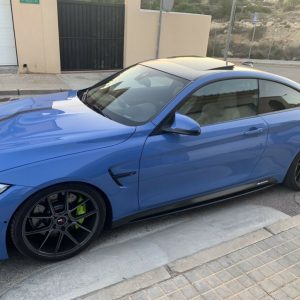 Carbon sideskirt diffusers splitter for BMW M4 F82 / F83