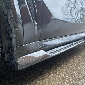 Carbon sideskirt diffusers splitter for BMW X5 G05