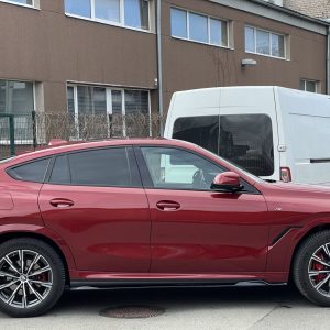 Carbon sideskirt diffusers splitter for BMW X6 G06 M Sport