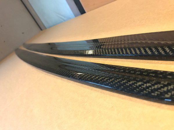 Carbon sideskirt diffusers splitter for Lexus IS 2 XE20