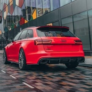 Forged Carbon fibre rear bumper diffuser valance for Audi RS6 C7 4G 13-18