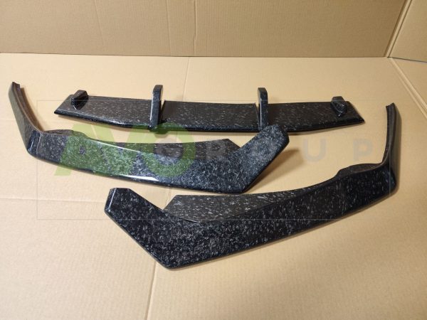Forged Carbon splitter for front bumper Audi RS6 C8 5G 2019-2023