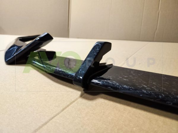 Forged Carbon splitter for front bumper Audi RS6 C8 5G 2019-2023