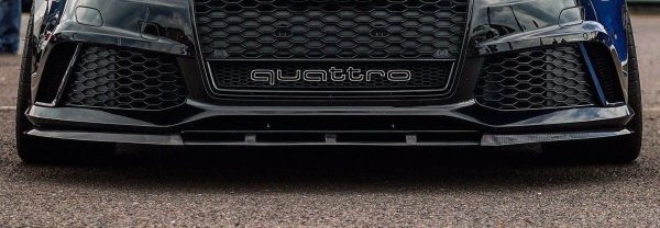 Performance Carbon fiber splitter for front bumper Audi RS7 4K8