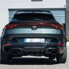 Rear bumper diffuser with ribs for Cupra Formentor