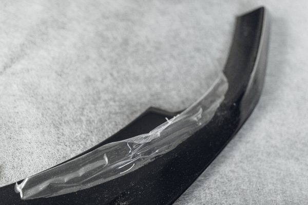 Splitter for front bumper Audi Q7 4M Mk2 ABS Gloss