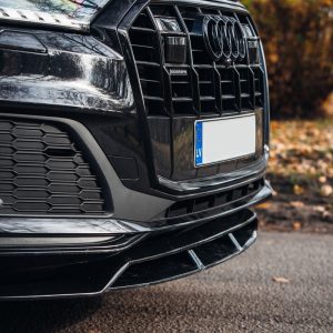 Splitter for front bumper Audi Q7 4M Mk2 ABS Gloss