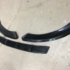 Splitter for front bumper Audi RS7 C7 4G8 2013-2019 ABS Matt