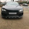 Splitter for front bumper Audi RS7 C7 4G8 2013-2019 ABS Matt