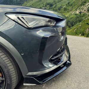 Black gloss vent frames for front bumper Cupra Formentor SE