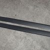 Black matt Performance sideskirt diffusers splitter set for BMW 5 G30 G31 / M5 F90