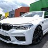 Black matt Performance sideskirt diffusers splitter set for BMW 5 G30 G31 / M5 F90