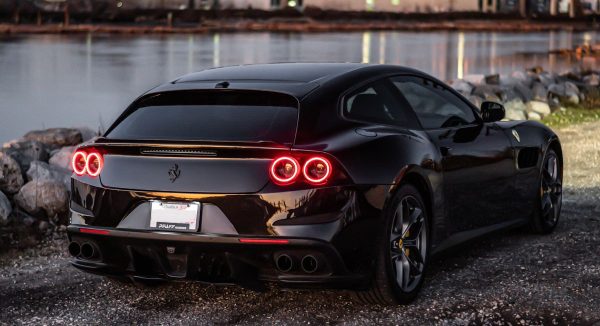 CARBON Performance Aero trunk extension lower spoiler for Ferrari GTC4 Lusso