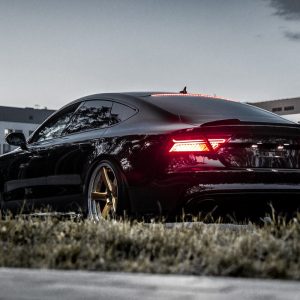 Carbon Aizmugurējais spoileris priekš for Audi A7 / S7 / RS7 4G8 2010-2018
