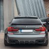 Carbon sunblind roof extension window spoiler for BMW 7 G11 / G12