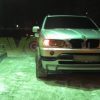 4.8 is style front spoiler for BMW X5 E53 1999-2003