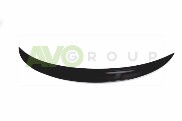 Rear trunk door spoiler for BMW X6 E71 / E72 2008-2014 Black gloss