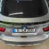 Rear trunk door spoiler for BMW X6 E71 / E72 2008-2014 Black gloss