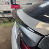 Rear trunk door spoiler for BMW X6 E71 / E72 2008-2014 Black gloss