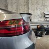 Rear trunk door spoiler for BMW X6 E71 / E72 2008-2014 Black gloss
