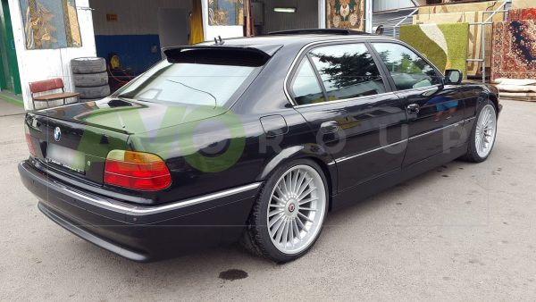 HM style Aizmugurējā stikla spoileris priekš BMW 7 E38 1994-2001