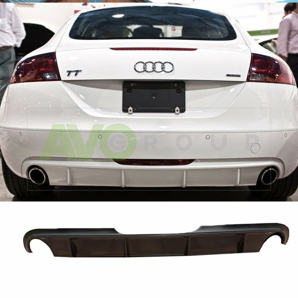 Rear Bumper Performance Diffuser For AUDI TT 8J SE 2006-2010