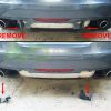 Rear Bumper Performance Diffuser For AUDI TT 8J SE 2006-2010